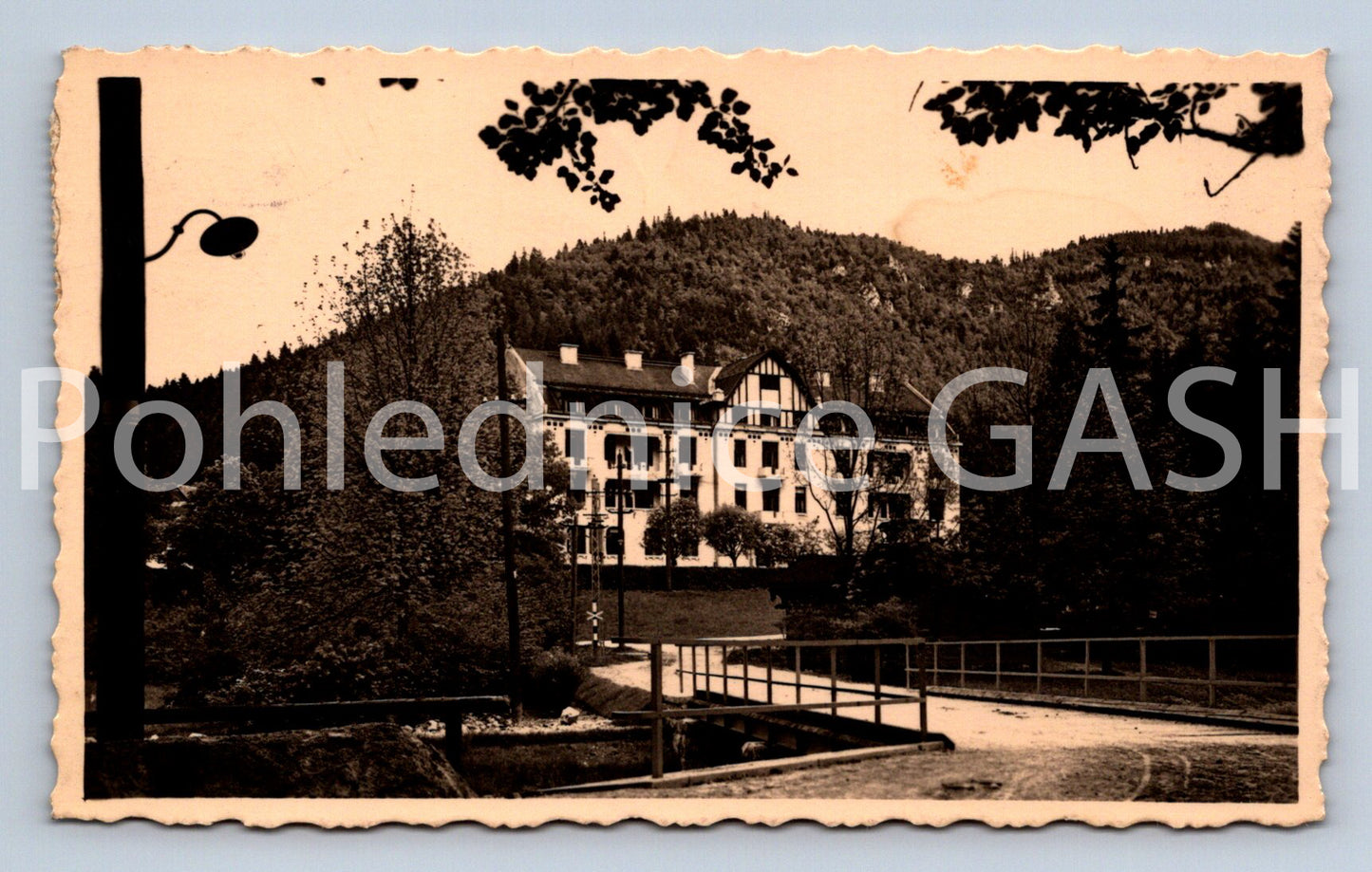 Postcard LUBOCHŇA - HOTEL BRATISLAVA (ST12815)