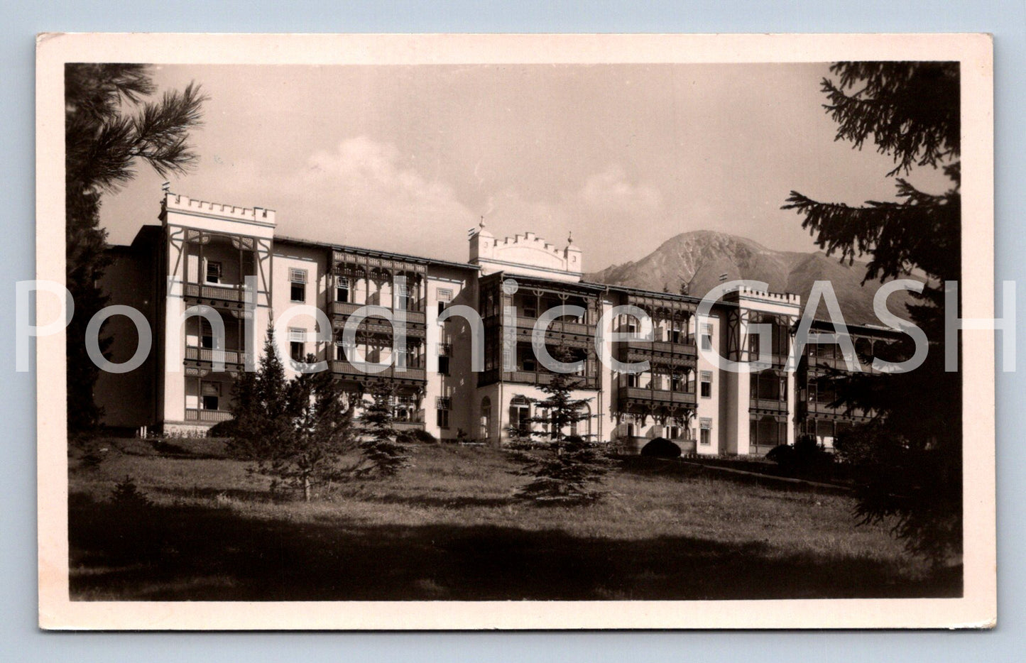 Postcard HIGH TATRAS (ST12816)