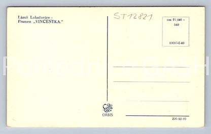 Pohlednice LÁZNĚ LUHAČOVICE (ST12821)