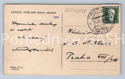 Pohlednice HRADEC KRÁLOVÉ (ST12828)