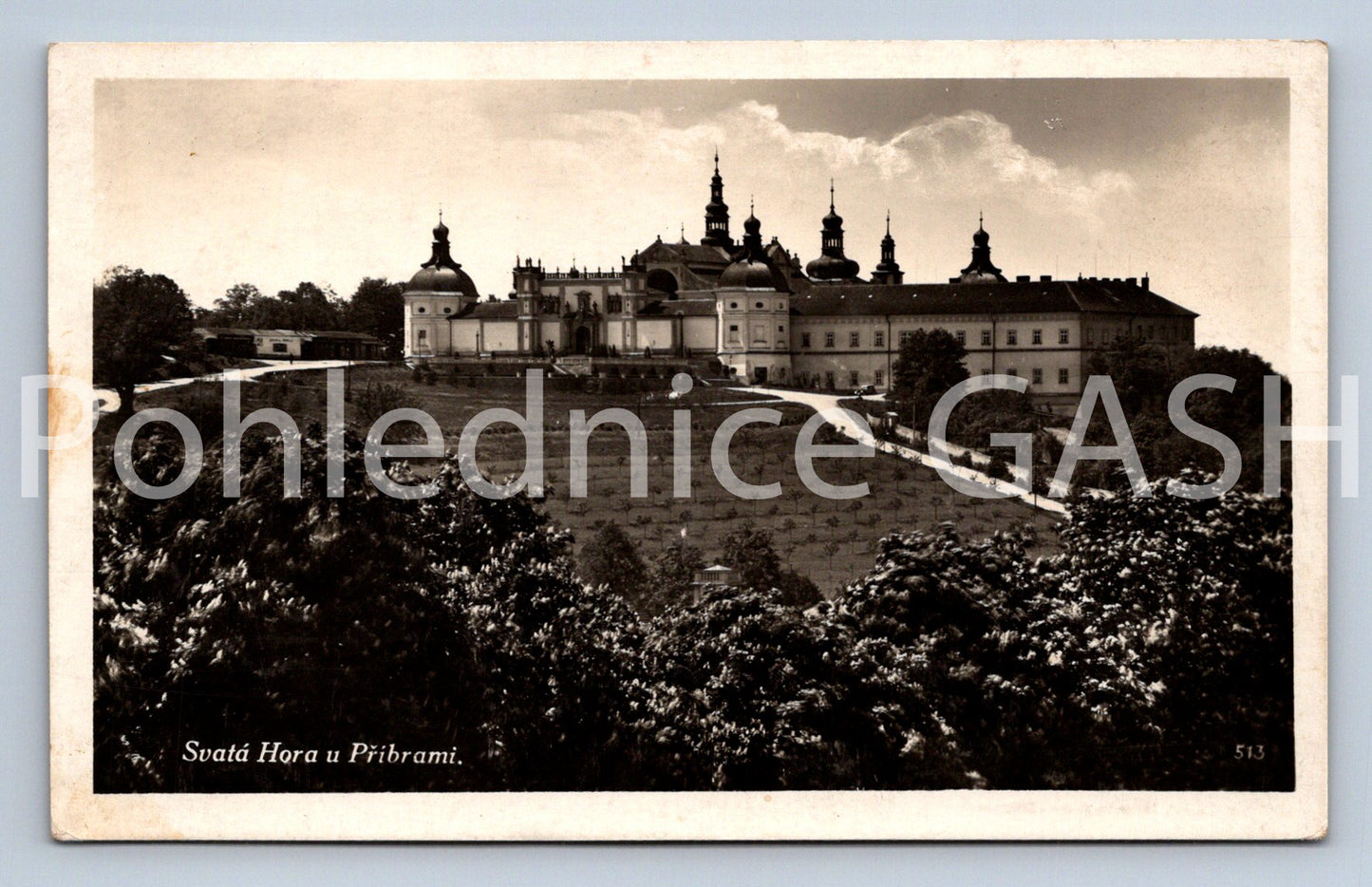 Pohlednice SVATÁ HORA U PŘÍBRAMI (ST12830)