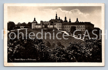 Pohlednice SVATÁ HORA U PŘÍBRAMI (ST12830)