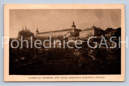 Pohlednice CHRÁM SVATÉ BARBORY (ST12832)