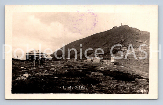 Pohlednice KRKONOŠE SNĚŽKA (ST12834)