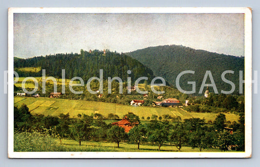 Postcard POŠTÝN NAD ORLICÍ (ST12851)