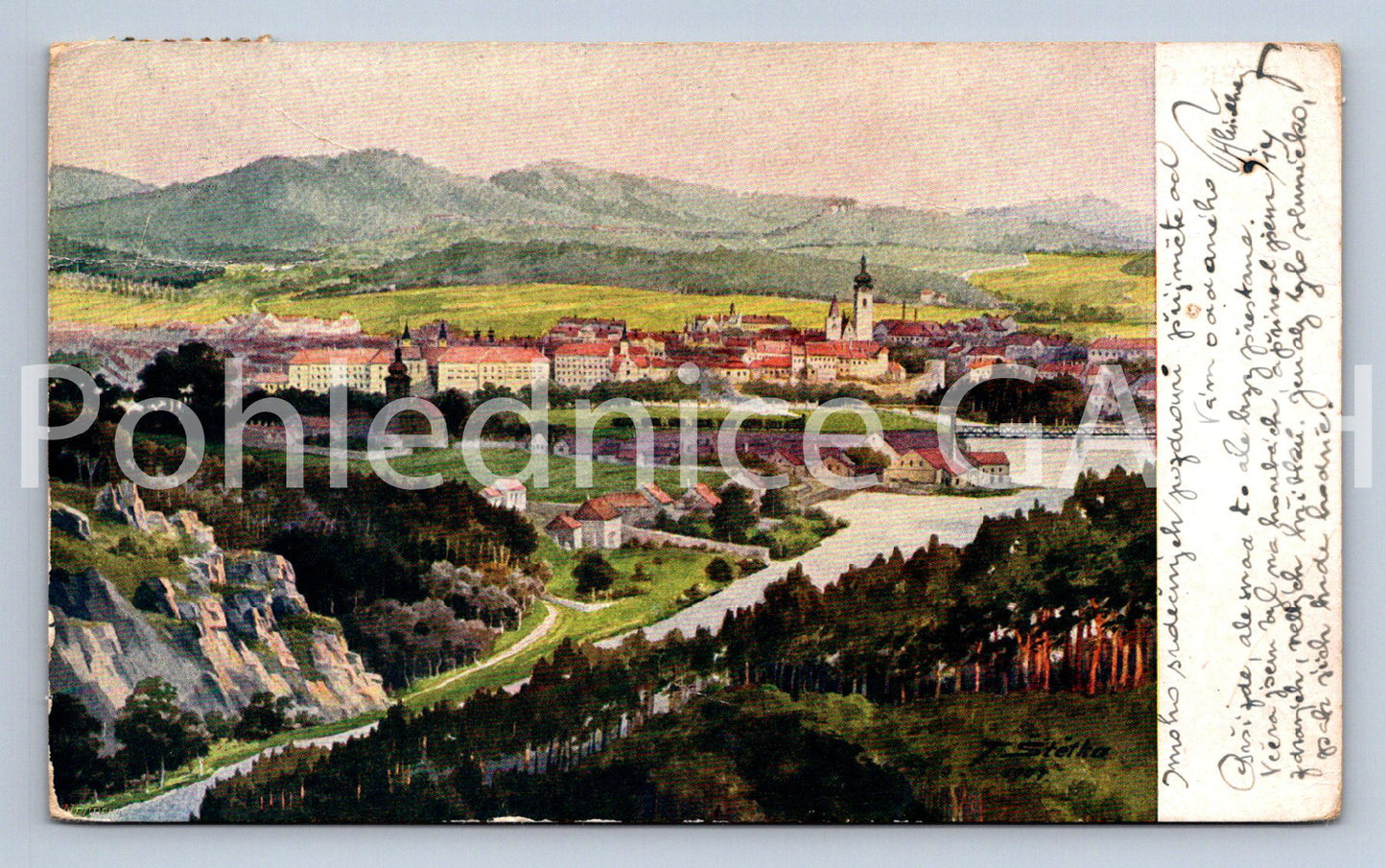 Postcard SAND (ST12852)