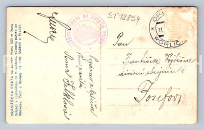 Postcard KRAMÁŘOVA CHATA - ORLICKÉ HORY (ST12854)