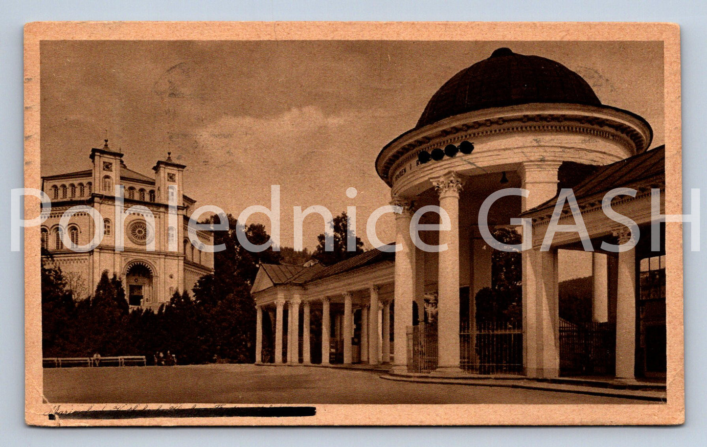 Postcard MARIANSKÉ LÁZNĚ (ST12883)