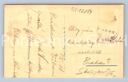 Postcard JIRÁSKŮ MONUMENT IN PŘÍBRAMA (ST12884)