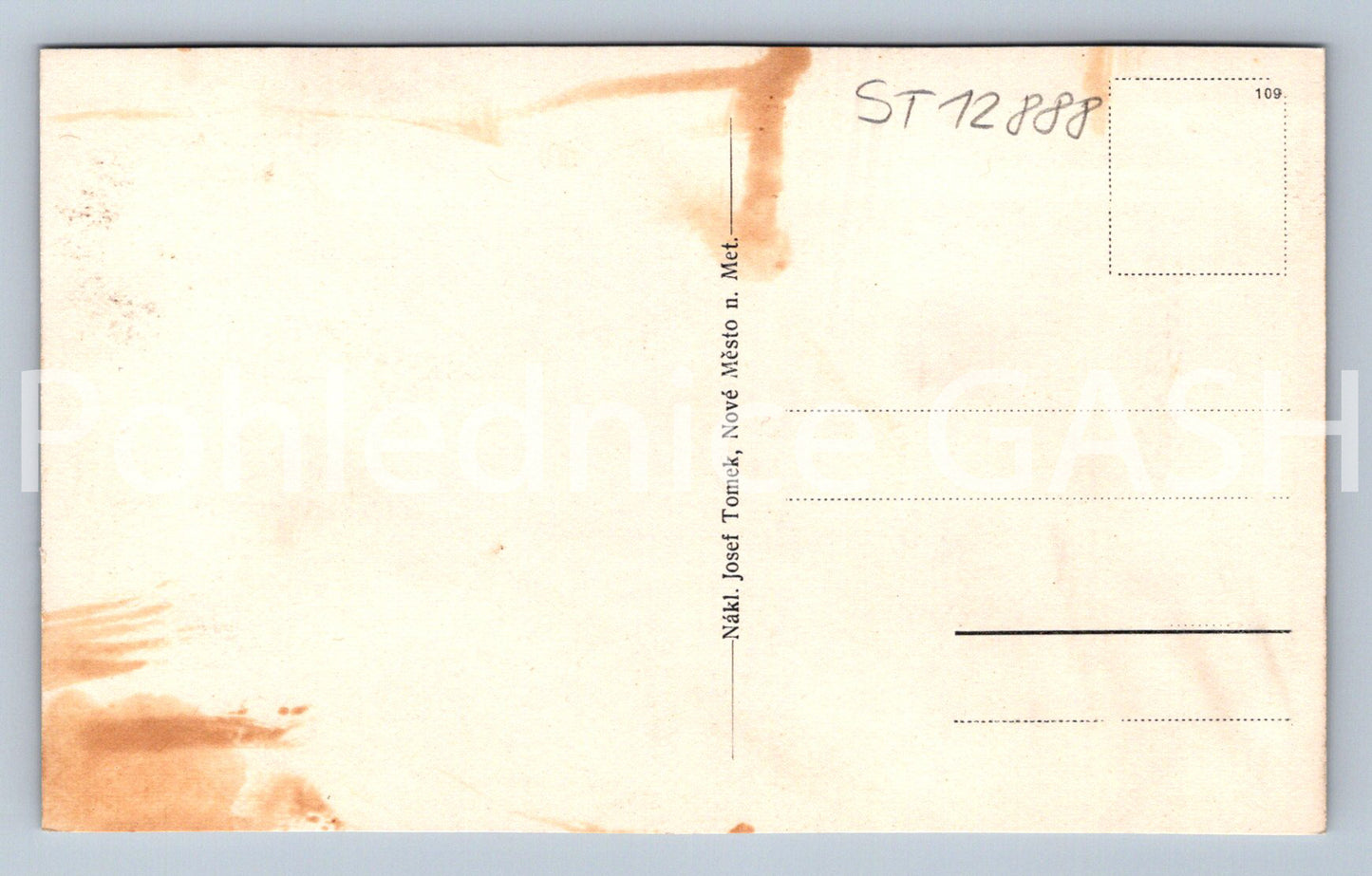 Pohlednice ÚDOLÍ METUJE U PEKLA (ST12888)