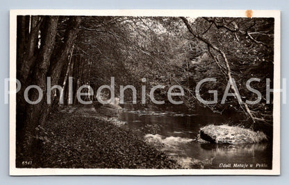 Pohlednice ÚDOLÍ METUJE U PEKLA (ST12888)