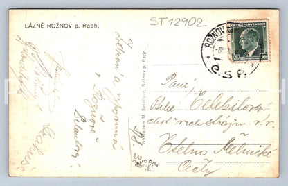 Pohlednice LÁZNĚ ROŽNOV POD RADHOŠTĚM (ST12902)