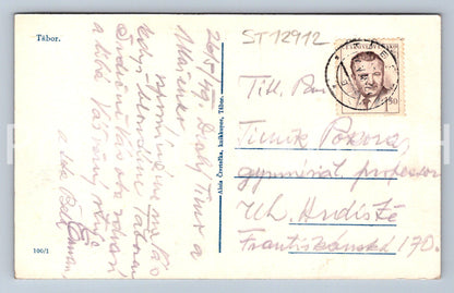Postcard TÁBOR (ST12912)
