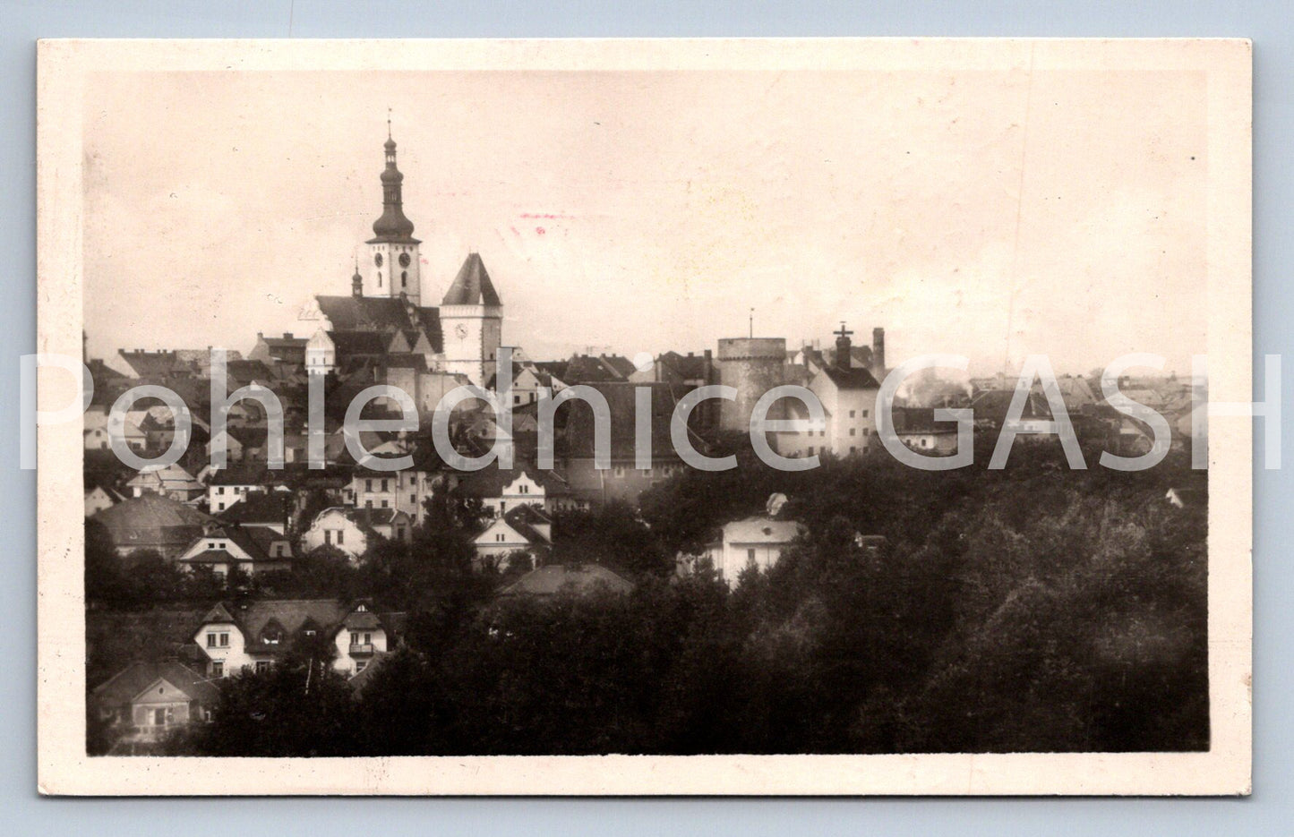 Postcard TÁBOR (ST12912)