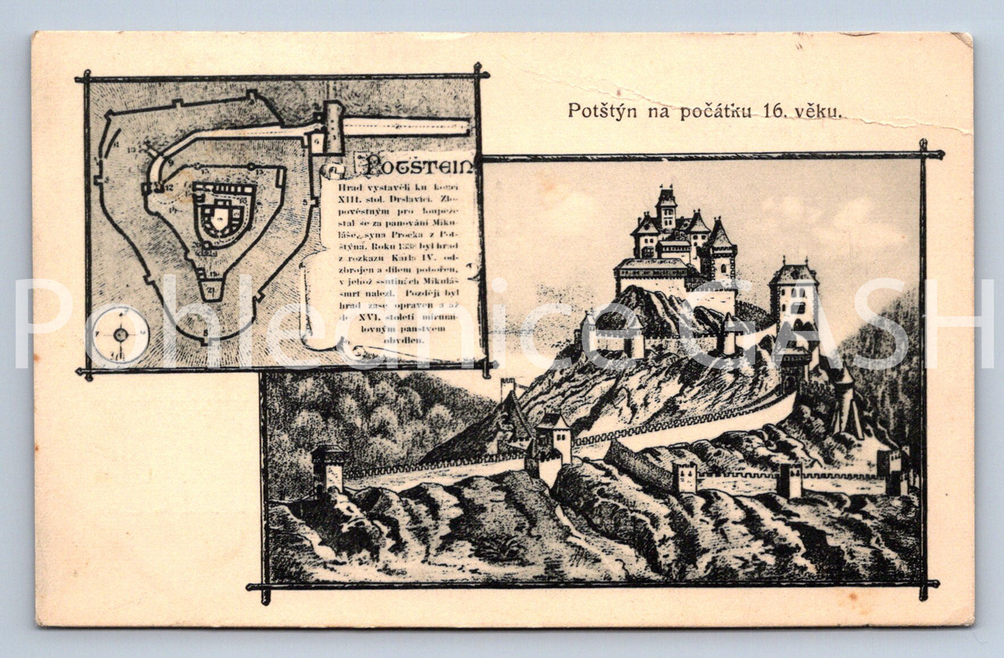 Postcard POSTMAN (ST12925)