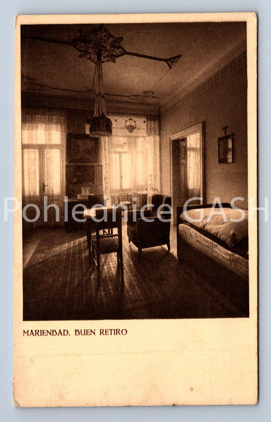 Postcard MARIANSKÉ LÁZNĚ (ST12926)