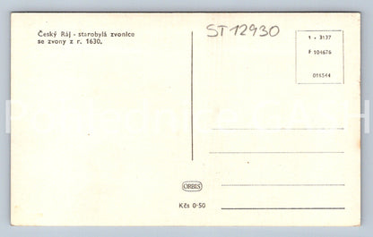 Pohlednice ČESKÝ RÁJ (ST12930)