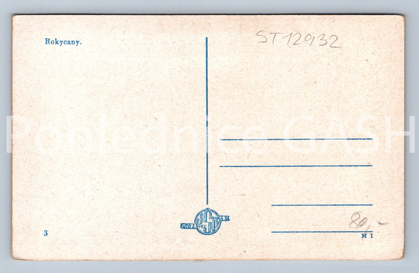 Pohlednice ROKYCANY (ST12932)