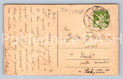 Postcard TÁBOR (ST12958)