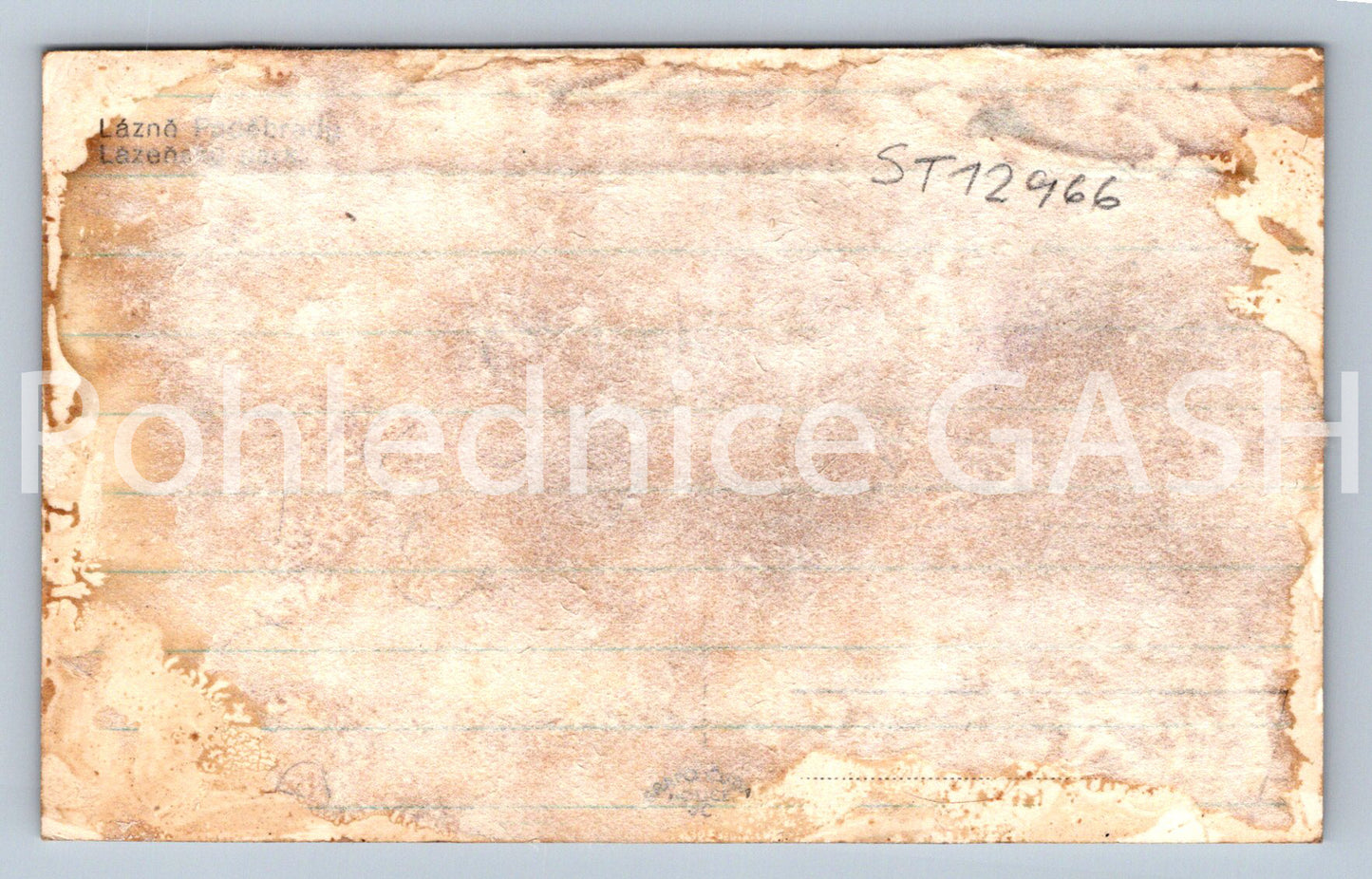 Pohlednice LÁZNĚ PODĚBRADY (ST12966)
