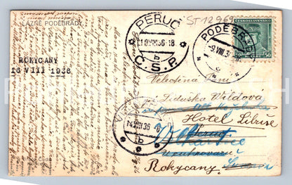 Pohlednice LÁZNĚ PODĚBRADY (ST12969)