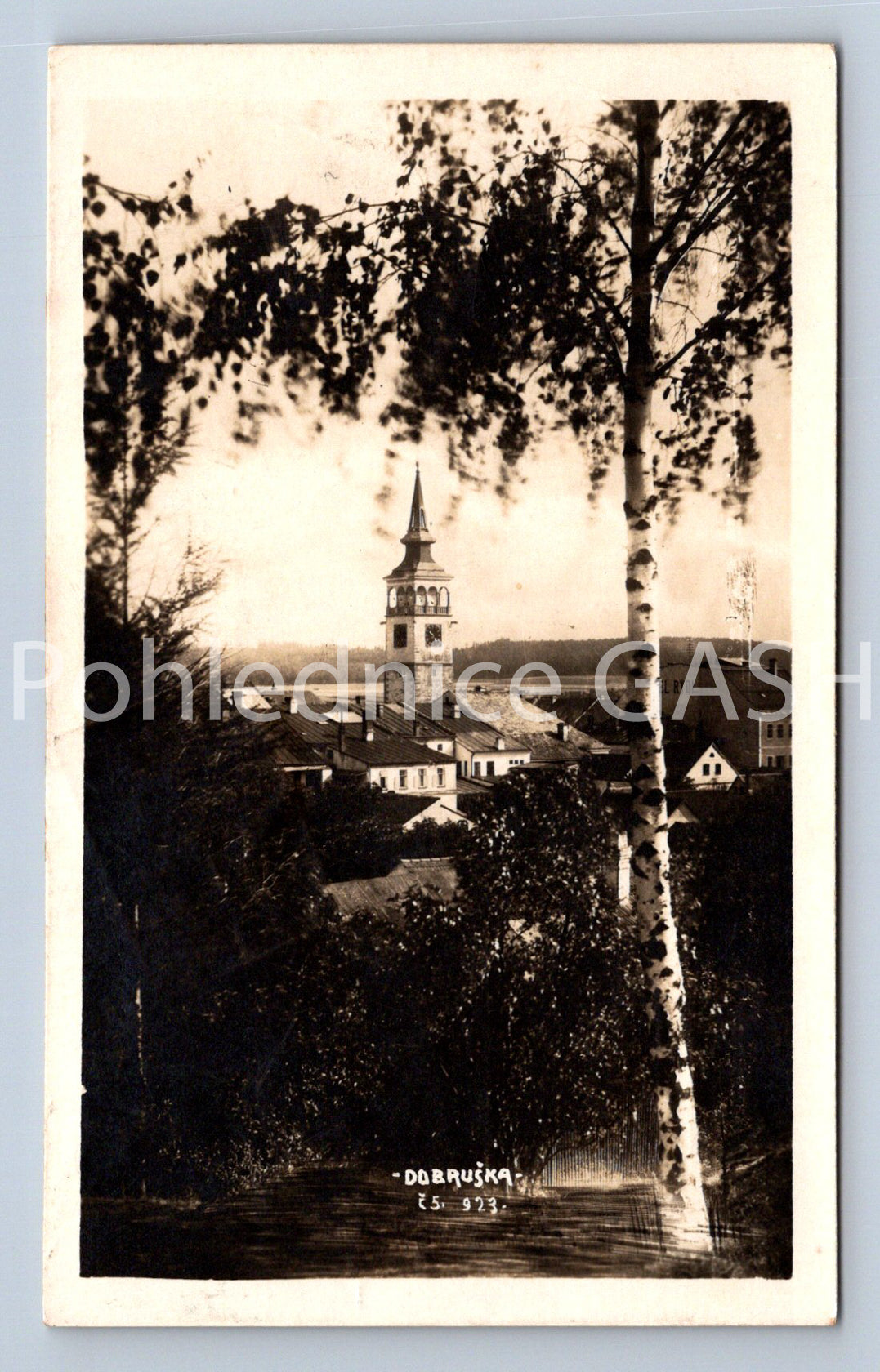 Pohlednice DOBRUŠKA (ST12971)