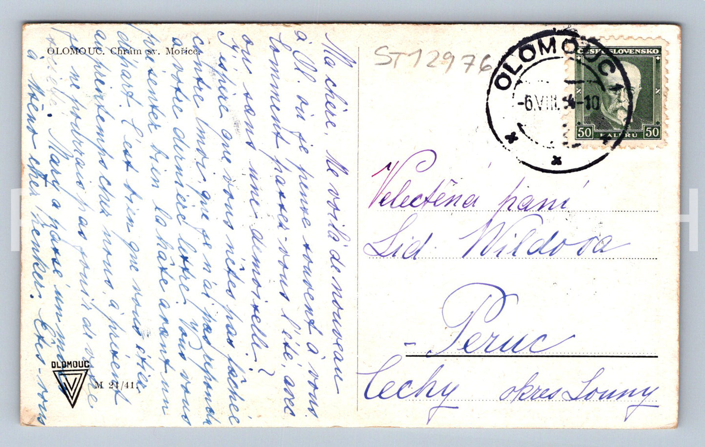 Pohlednice OLOMOUC (ST12976)