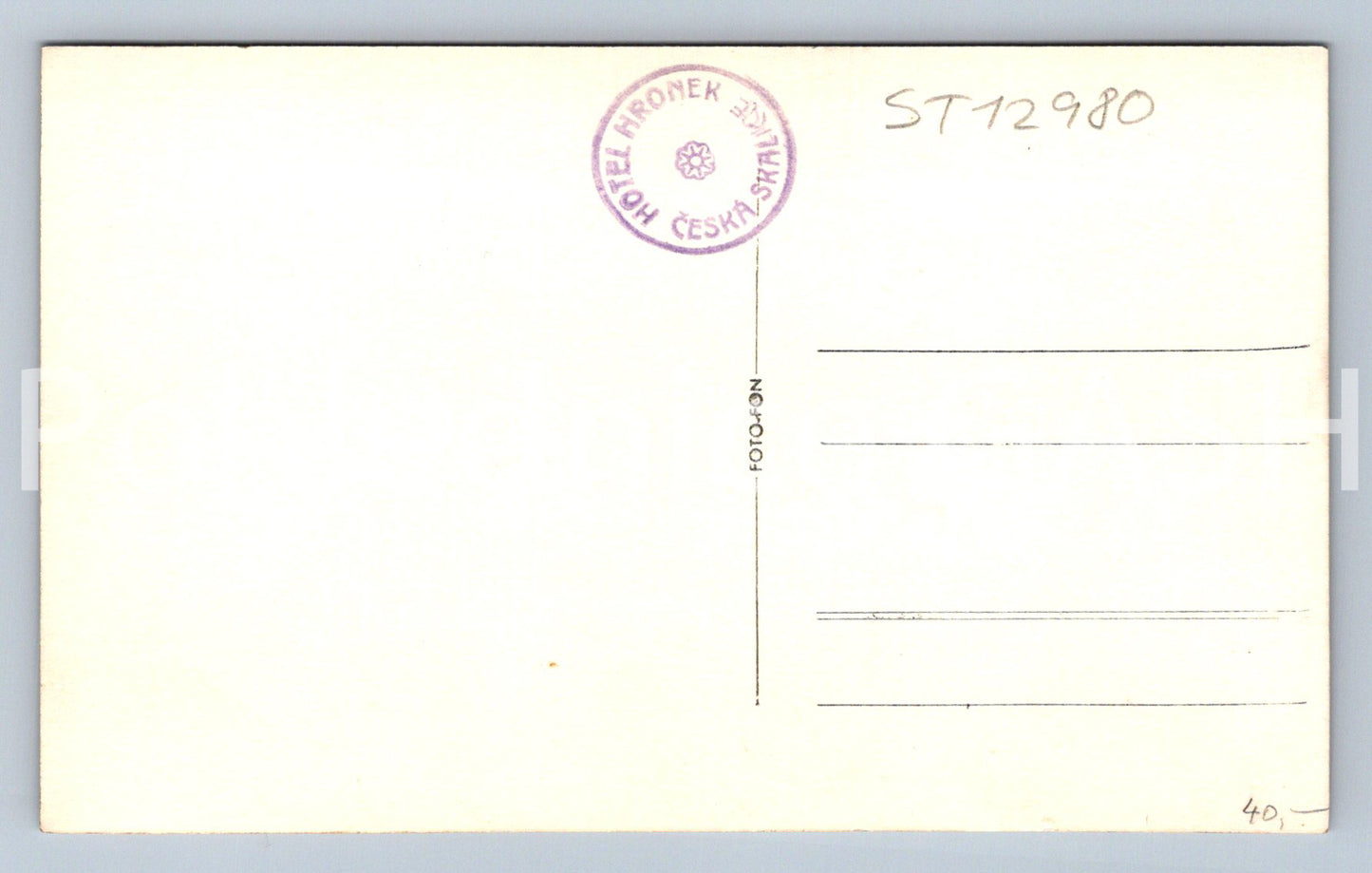 Pohlednice ČESKÁ SKALICE -KOLÁŽ (ST12980)