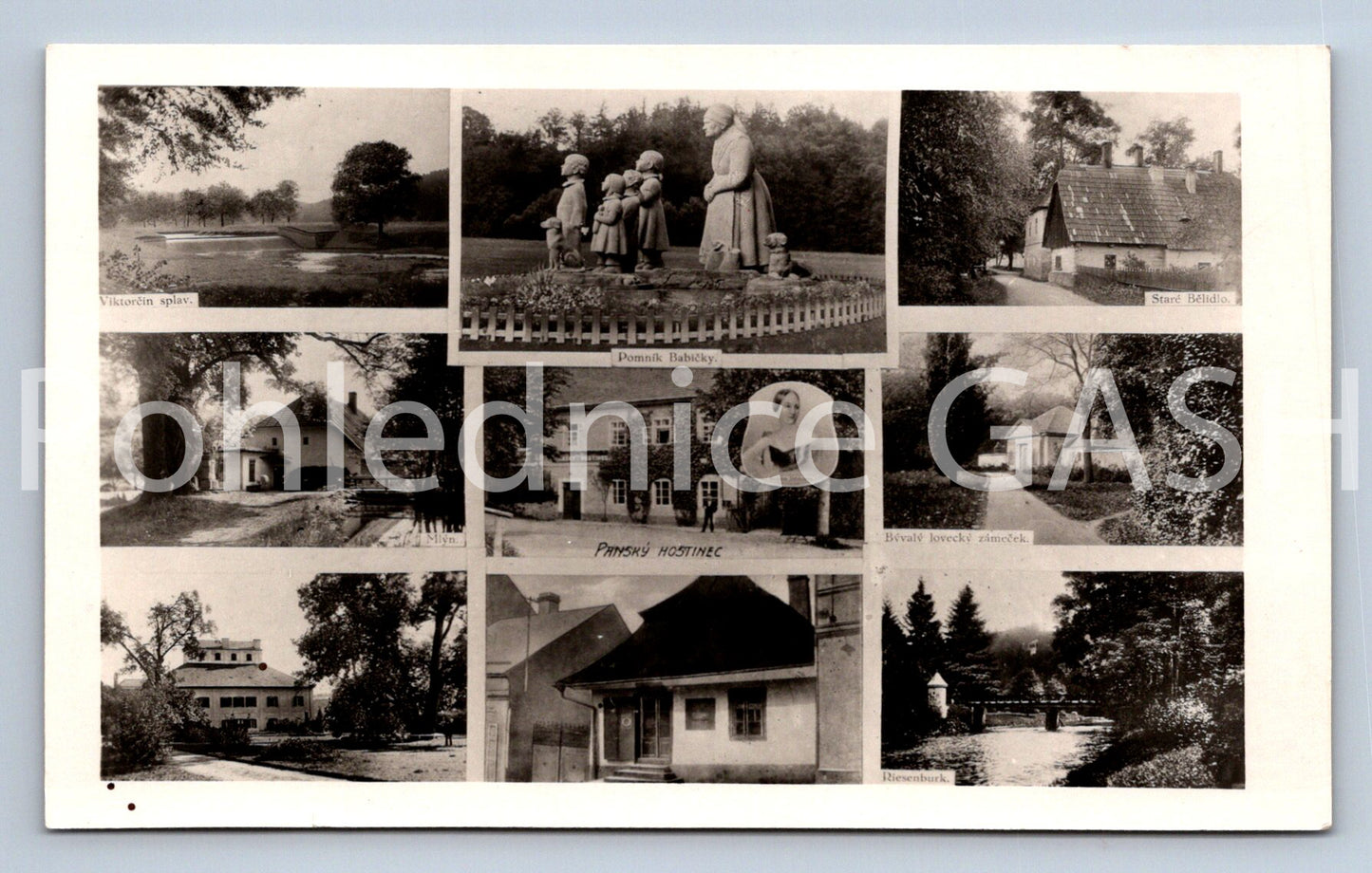 Pohlednice ČESKÁ SKALICE -KOLÁŽ (ST12980)