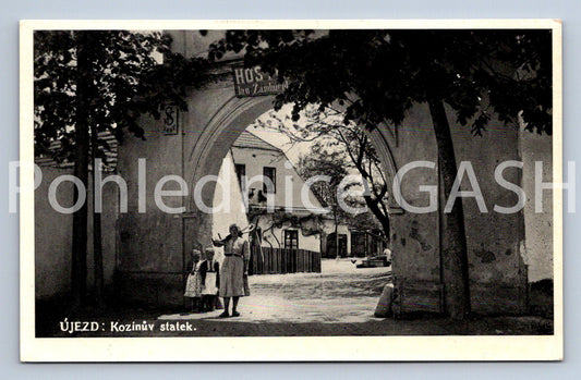 Postcard ÚJEZD (ST12987)