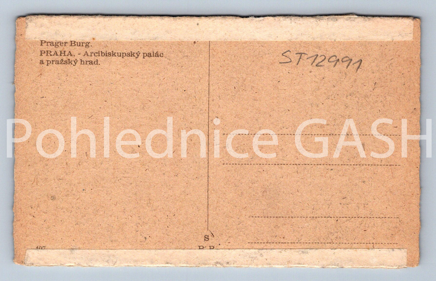 Postcard PRAGUE (ST12991)