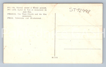 Postcard PRAGUE (ST12998)