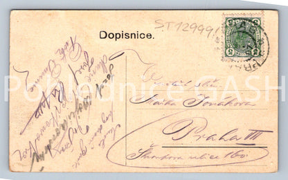 Postcard PRAGUE (ST12999)