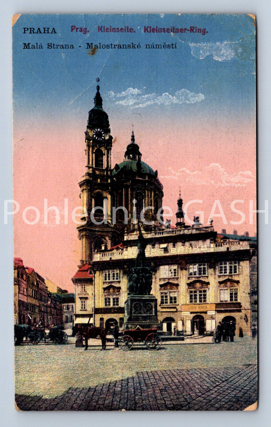 Postcard PRAGUE (ST13000)