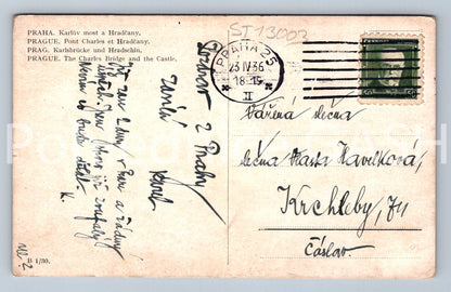 Pohlednice PRAHA (ST13003)