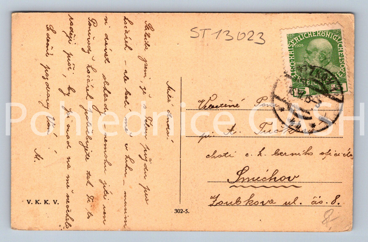 Postcard PRAGUE (ST13023)