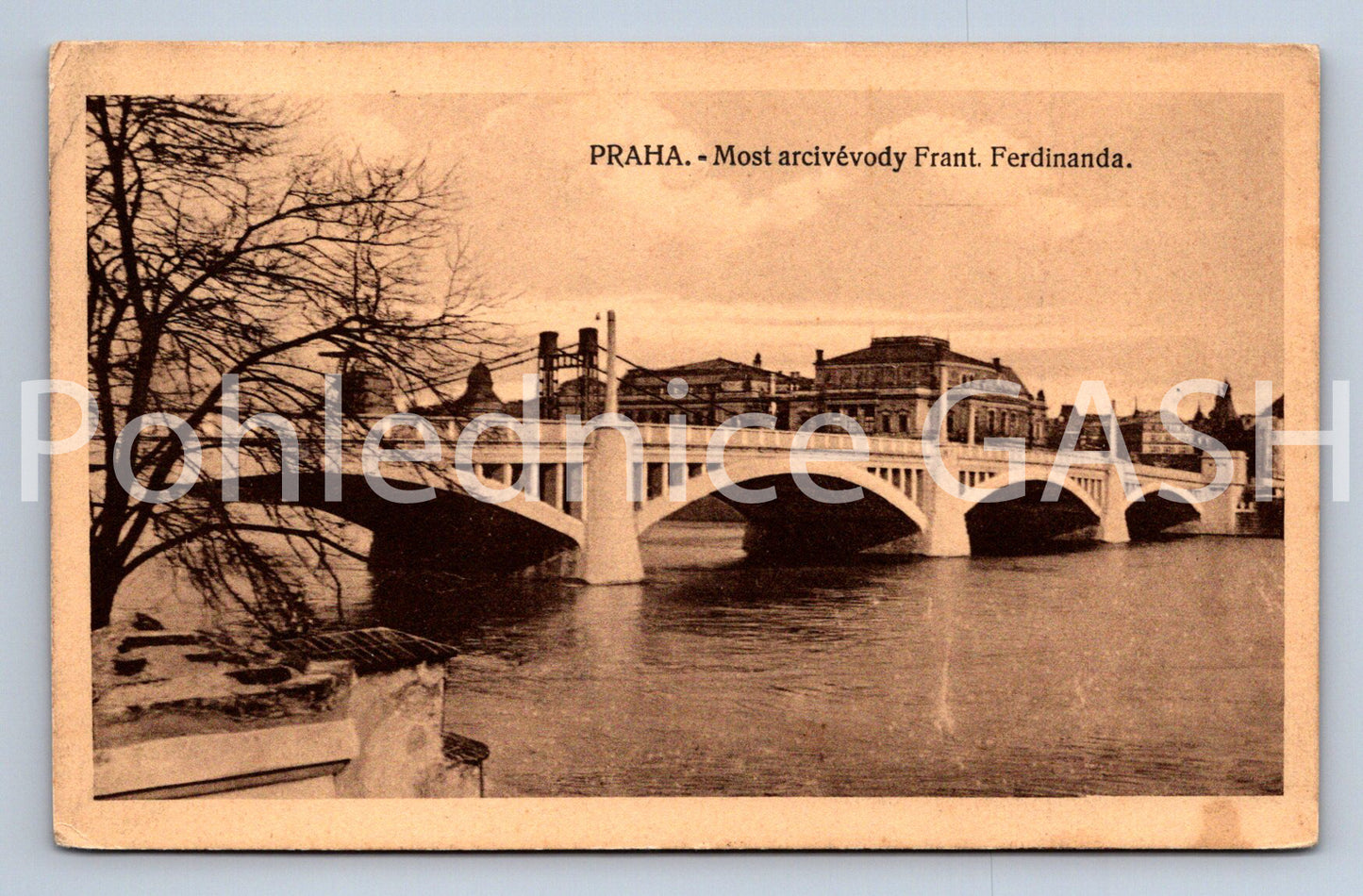 Postcard PRAGUE (ST13023)