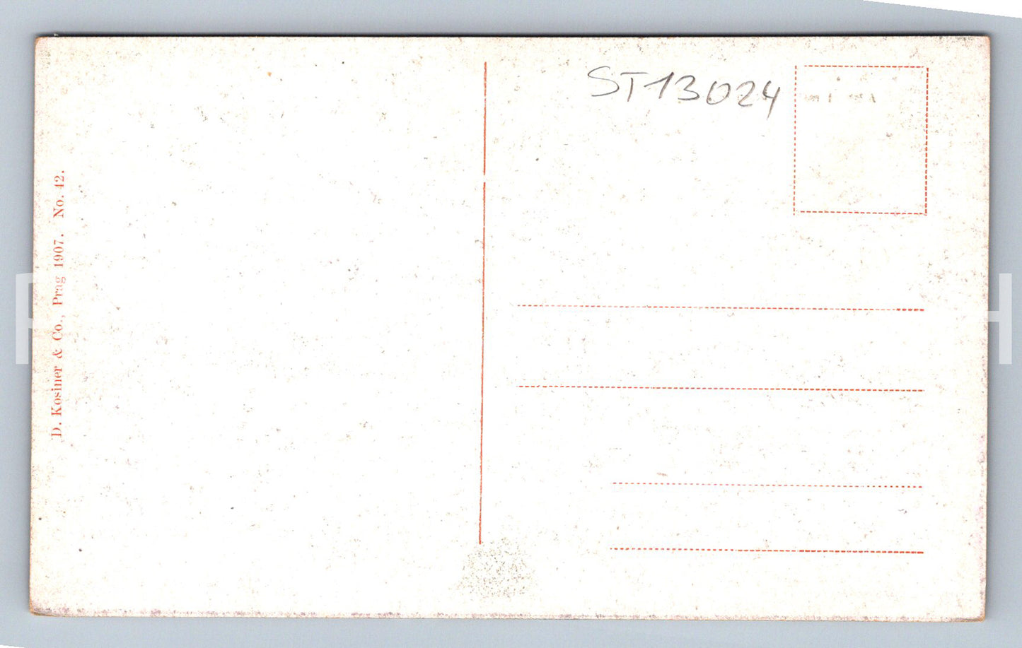 Postcard PRAGUE (ST13024)