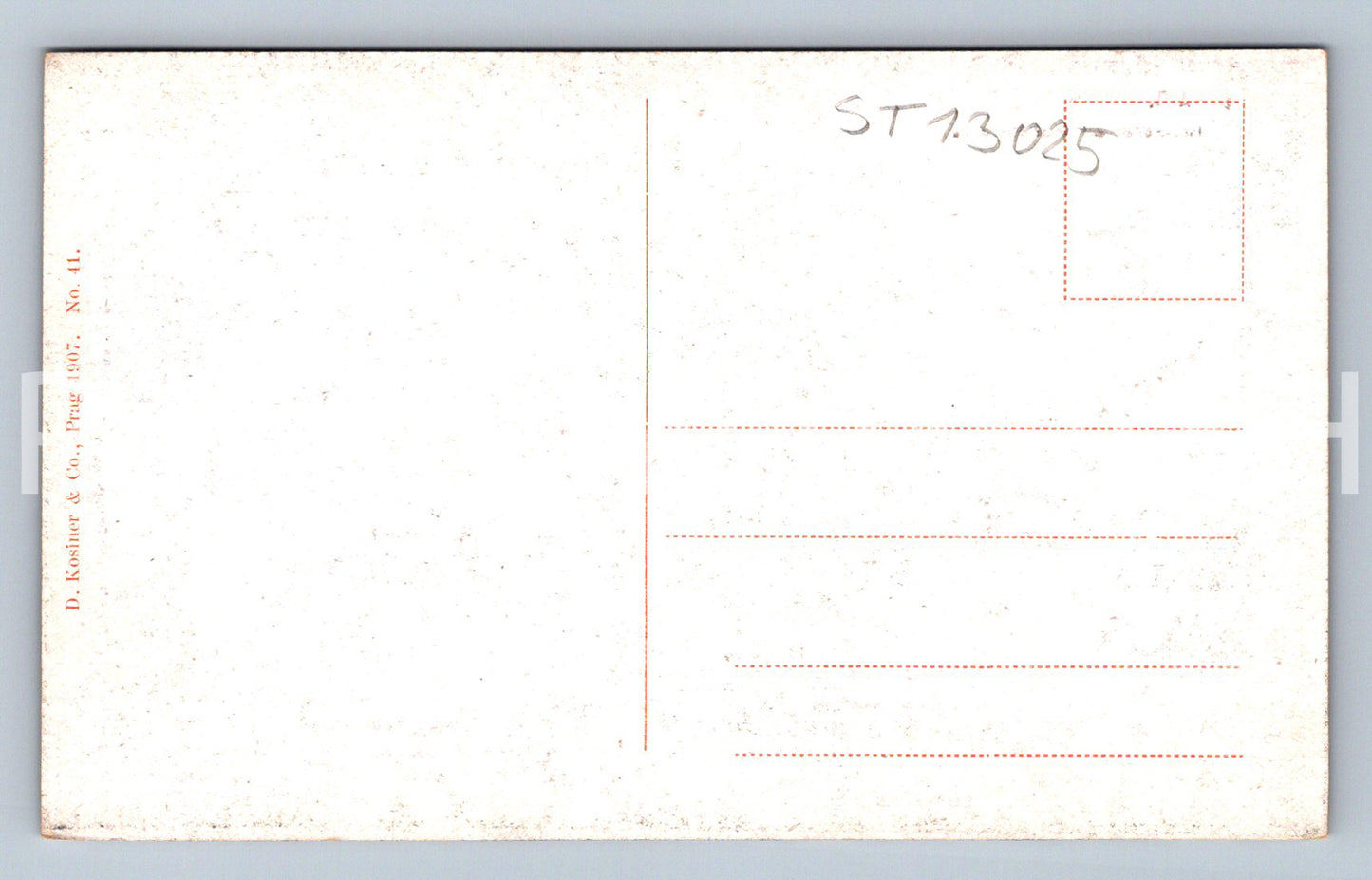 Postcard PRAGUE (ST13025)