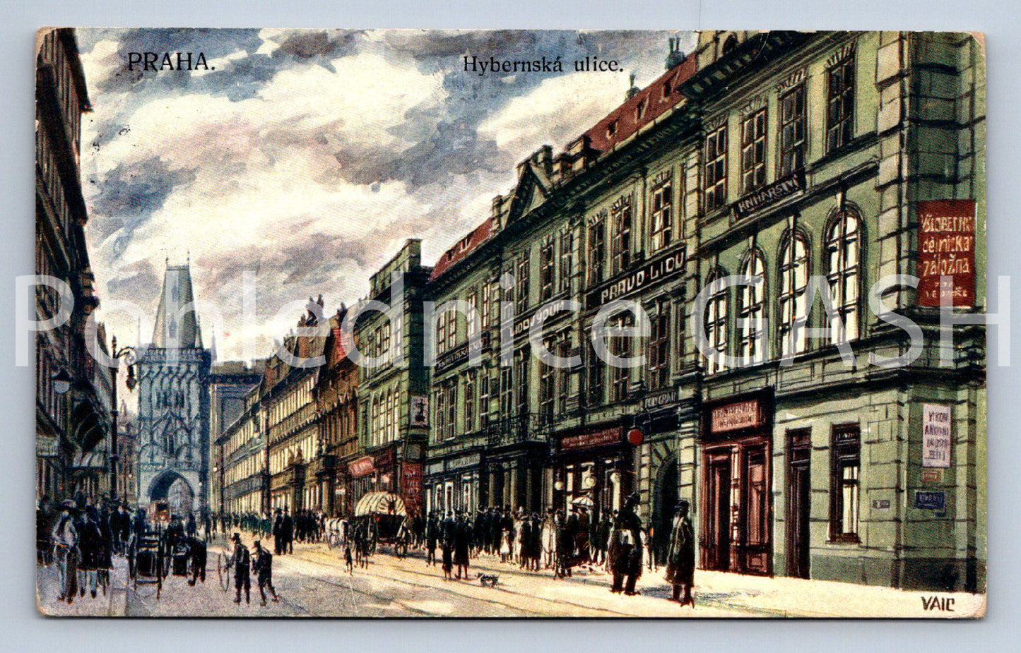Postcard PRAGUE (ST13030)