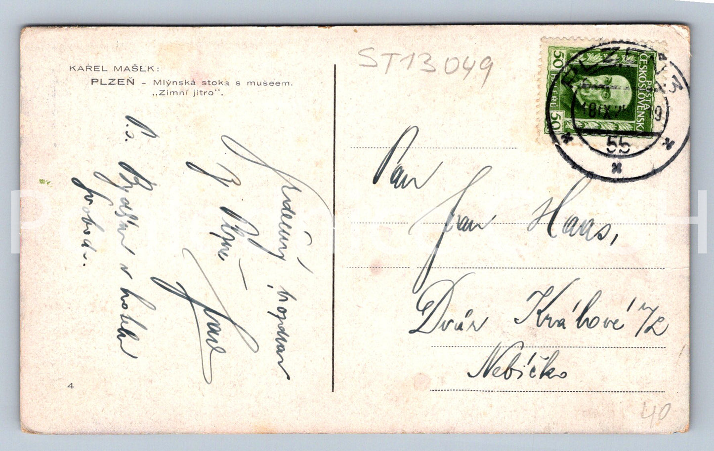 Pohlednice PLZEŇ (ST13049)
