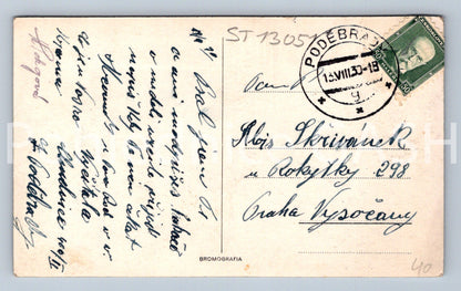 Postcard LÁZNĚ PODEBRADY (ST13051)