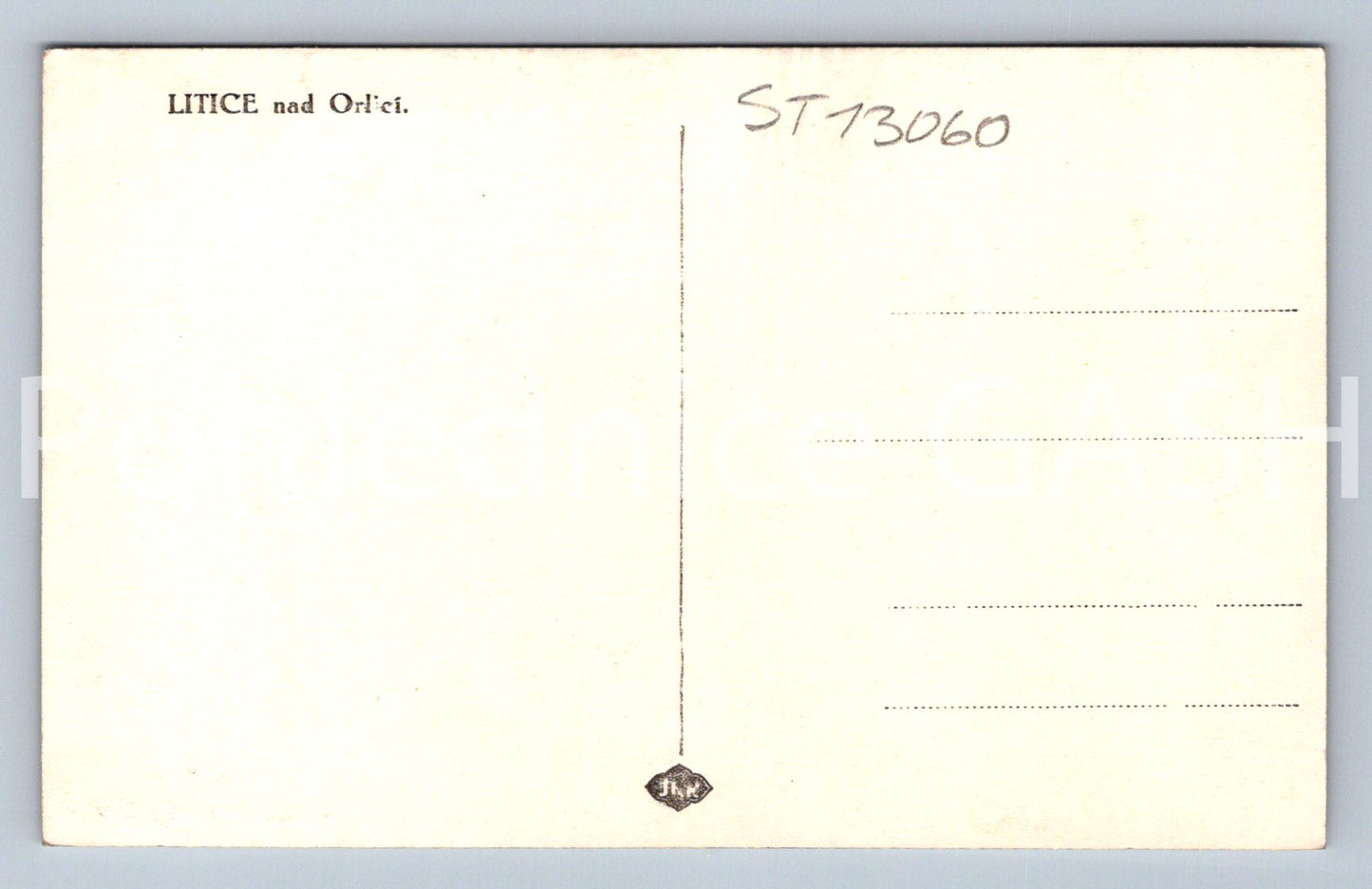 Postcard LITICE NAD ORLICÍ (ST13060)