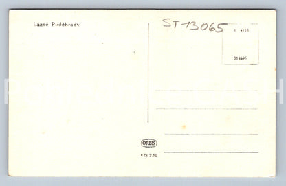 Postcard LÁZNĚ PODEBRADY (ST13065)