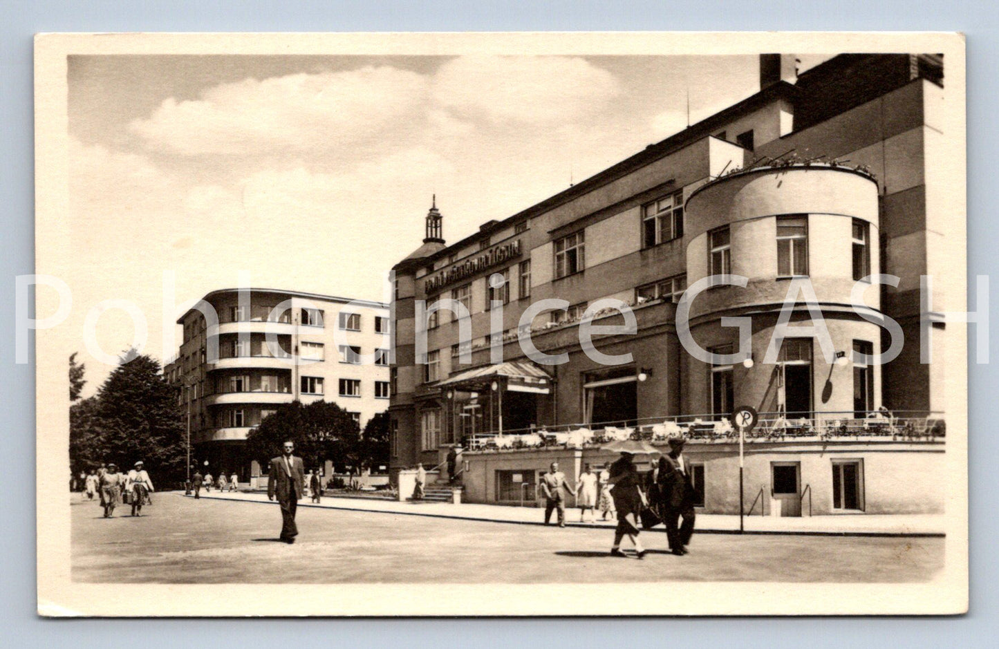 Postcard LÁZNĚ PODEBRADY (ST13065)