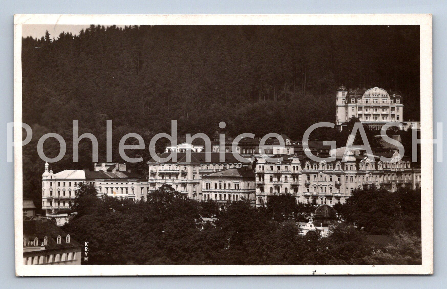 Postcard MARIANSKÉ LÁZNĚ (ST13071)