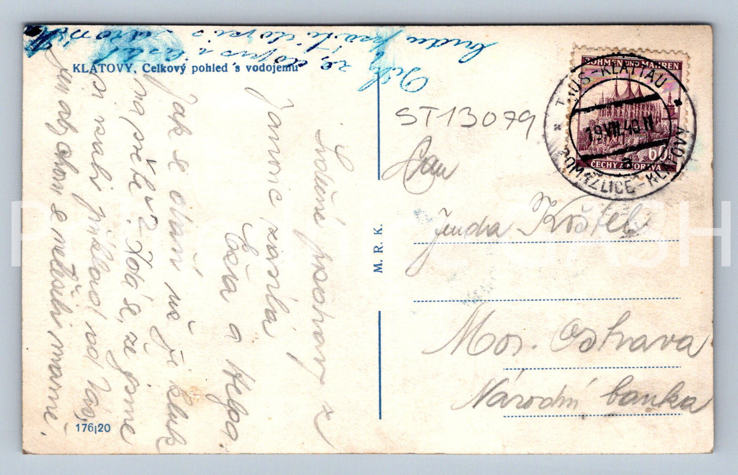 Pohlednice KLATOVY (ST13079)