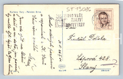 Pohlednice KARLOVY VARY (ST13086)