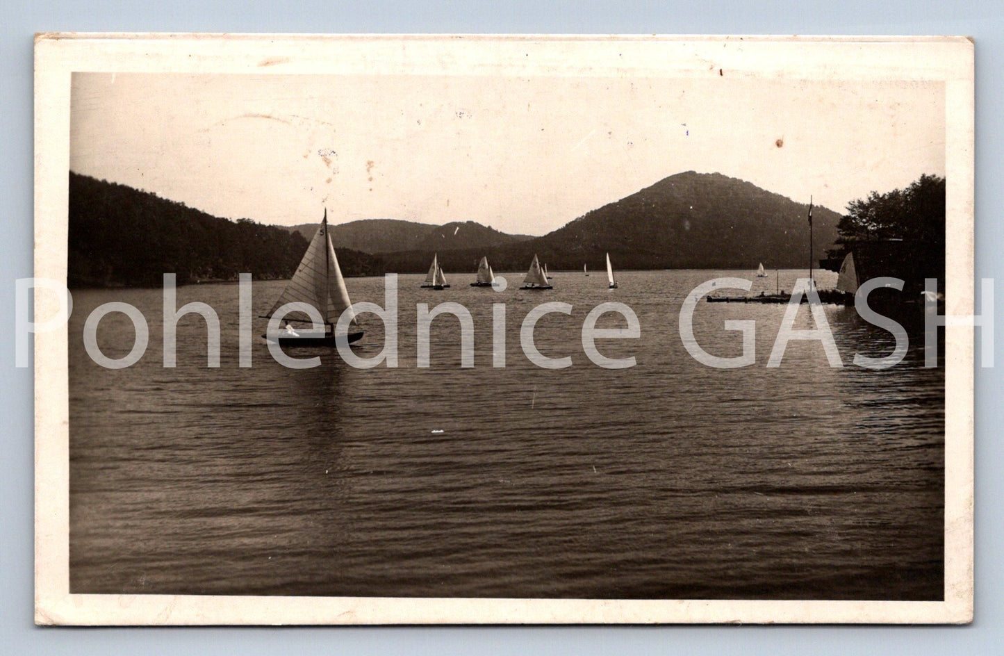 Pohlednice MÁCHOVO JEZERO (ST13093)