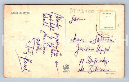 Pohlednice LÁZNĚ BECHYNĚ (ST13100)